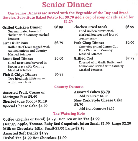 Senior Dinner